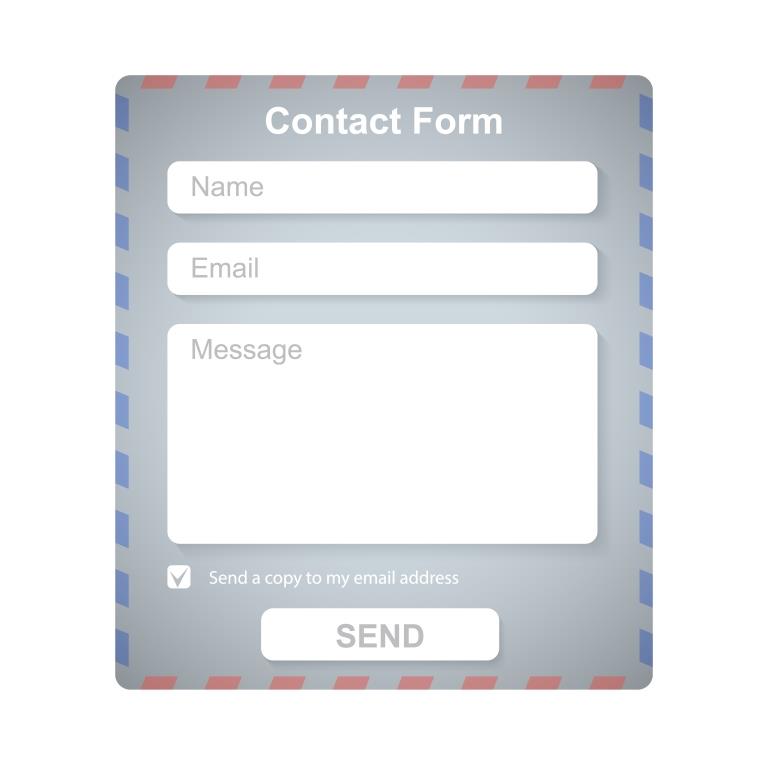 Website contact form