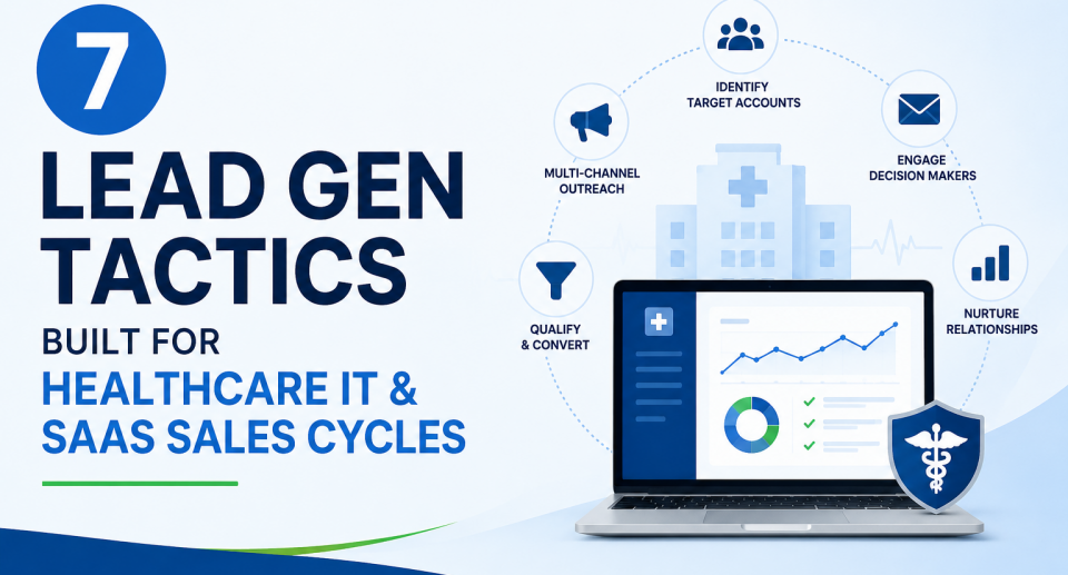 How to Generate Leads for Healthcare IT &; SaaS Businesses