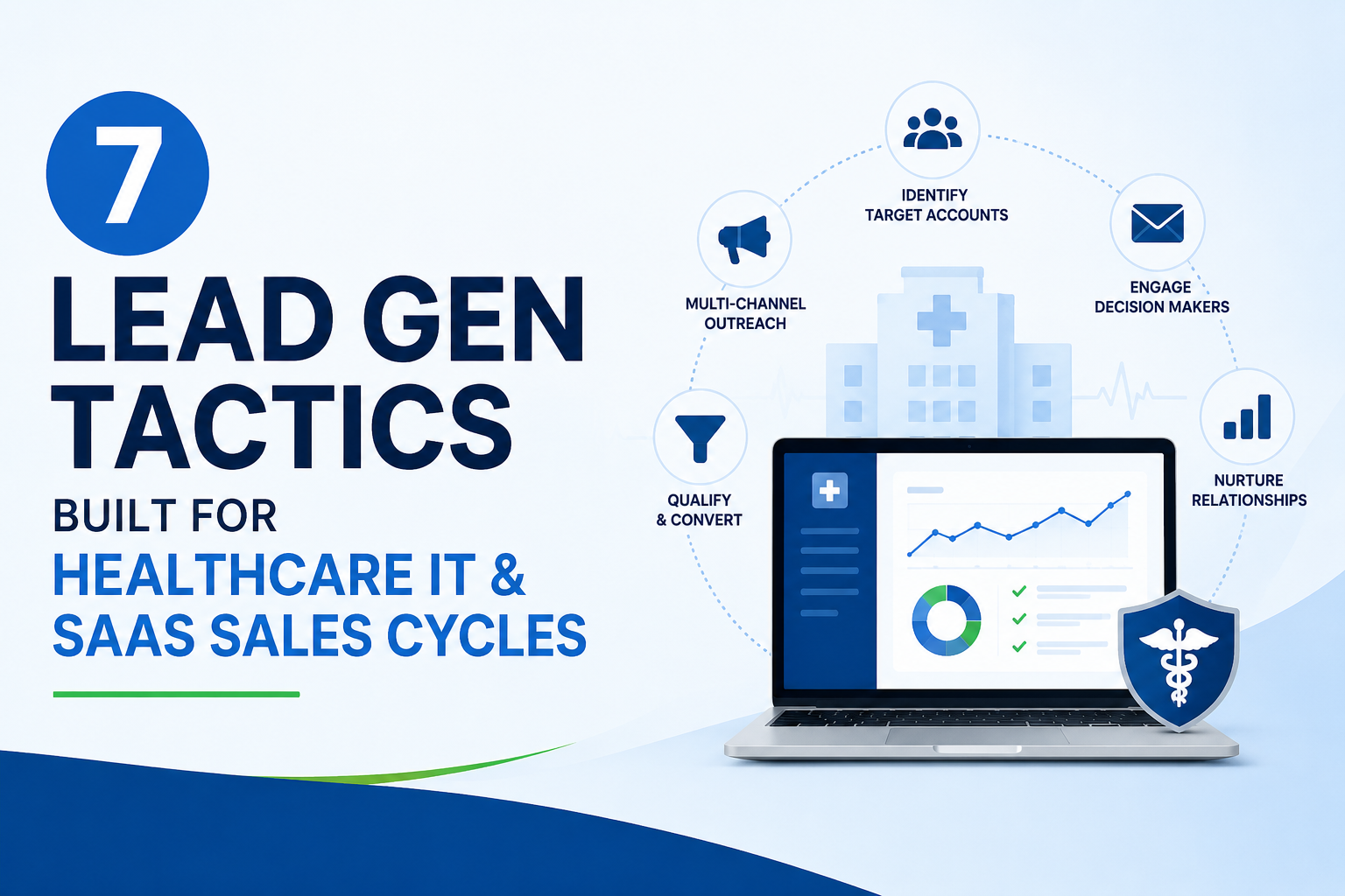 7 Lead Gen Tactics Built for Healthcare IT & SaaS Sales Cycles