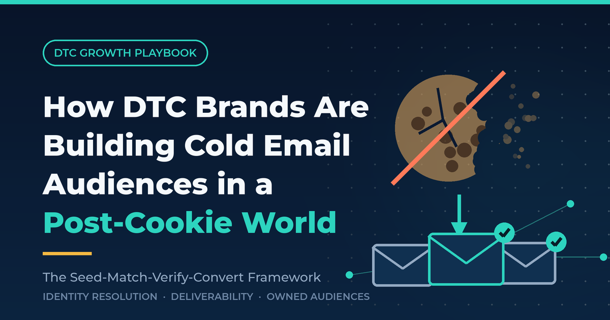 How DTC Brands Are Building Cold Email Audiences in a Post-Cookie World